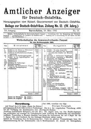 Deutsch-Ostafrikanische Zeitung vom 20.03.1902