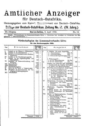 Deutsch-Ostafrikanische Zeitung vom 03.04.1902