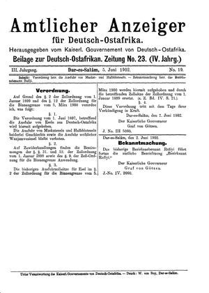 Deutsch-Ostafrikanische Zeitung vom 05.06.1902