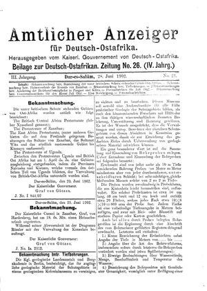 Deutsch-Ostafrikanische Zeitung vom 28.06.1902