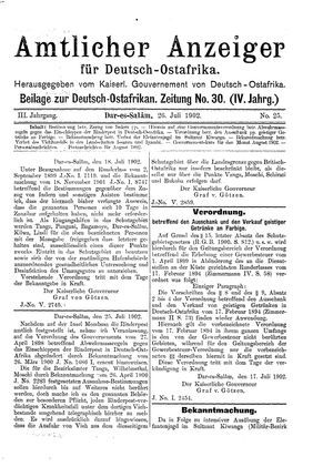 Deutsch-Ostafrikanische Zeitung vom 26.07.1902