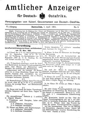 Deutsch-Ostafrikanische Zeitung vom 01.04.1905