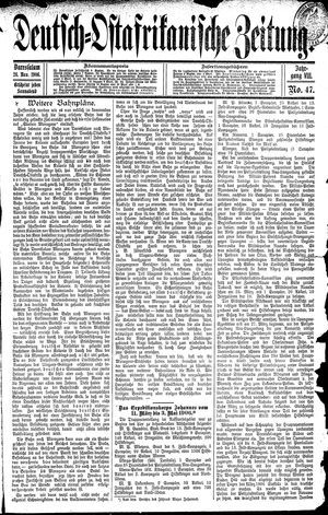 Deutsch-Ostafrikanische Zeitung vom 24.11.1906