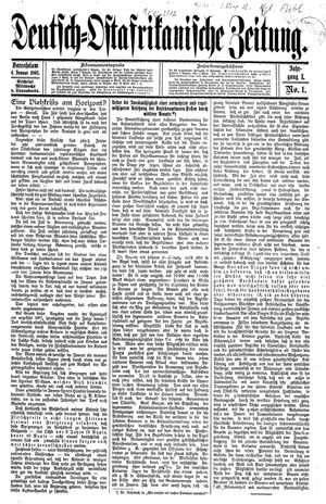 Deutsch-Ostafrikanische Zeitung vom 04.01.1908