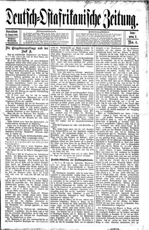 Deutsch-Ostafrikanische Zeitung vom 16.01.1908