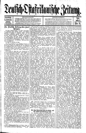 Deutsch-Ostafrikanische Zeitung on Feb 12, 1908
