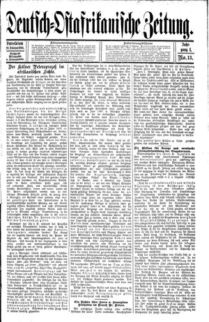 Deutsch-Ostafrikanische Zeitung vom 20.02.1908