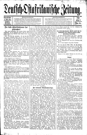 Deutsch-Ostafrikanische Zeitung vom 14.03.1908