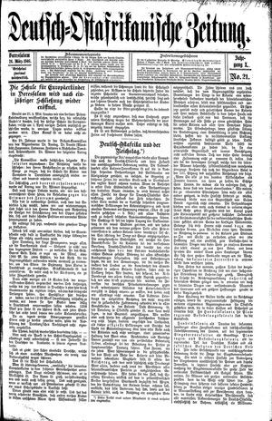 Deutsch-Ostafrikanische Zeitung vom 26.03.1908