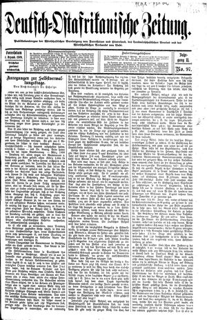 Deutsch-Ostafrikanische Zeitung vom 08.12.1909