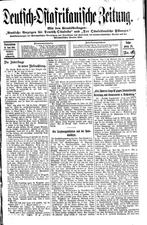 Deutsch-Ostafrikanische Zeitung vom 22.06.1910