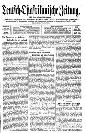 Deutsch-Ostafrikanische Zeitung vom 02.07.1910
