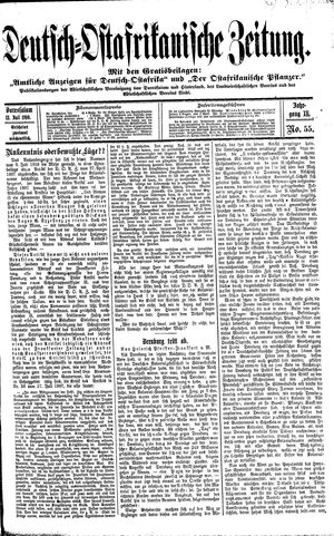 Deutsch-Ostafrikanische Zeitung vom 13.07.1910