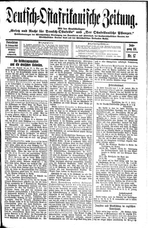 Deutsch-Ostafrikanische Zeitung vom 28.02.1912