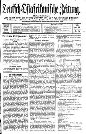 Deutsch-Ostafrikanische Zeitung vom 09.03.1912