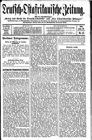 Deutsch-Ostafrikanische Zeitung vom 29.06.1912