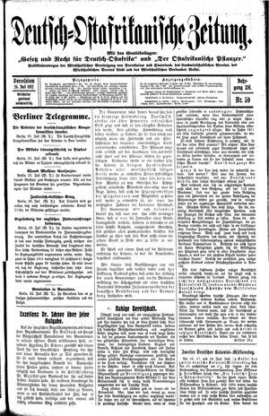 Deutsch-Ostafrikanische Zeitung vom 24.07.1912