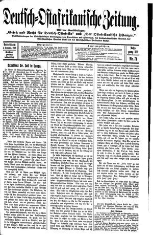 Deutsch-Ostafrikanische Zeitung vom 04.09.1912