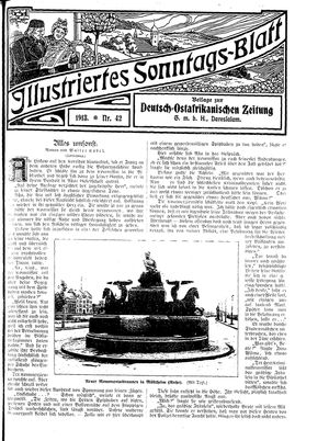 Deutsch-Ostafrikanische Zeitung vom 01.11.1913