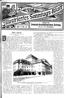 Deutsch-Ostafrikanische Zeitung vom 29.11.1913