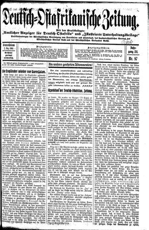 Deutsch-Ostafrikanische Zeitung vom 02.12.1914