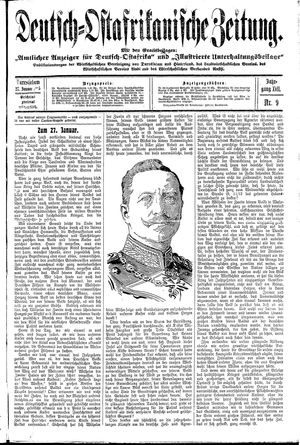 Deutsch-Ostafrikanische Zeitung vom 27.01.1915