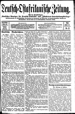 Deutsch-Ostafrikanische Zeitung vom 13.03.1915