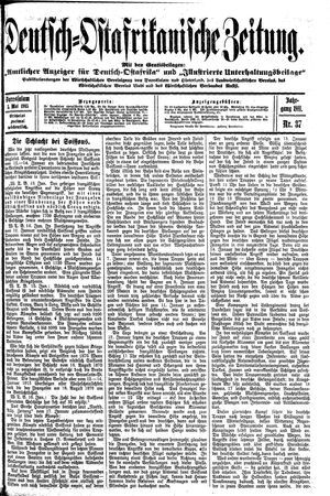 Deutsch-Ostafrikanische Zeitung vom 05.05.1915