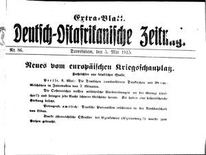 Deutsch-Ostafrikanische Zeitung vom 05.05.1915