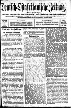 Deutsch-Ostafrikanische Zeitung vom 10.12.1915