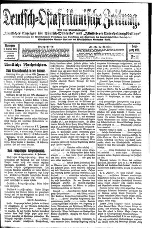 Deutsch-Ostafrikanische Zeitung vom 08.02.1916