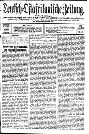 Deutsch-Ostafrikanische Zeitung vom 06.06.1916