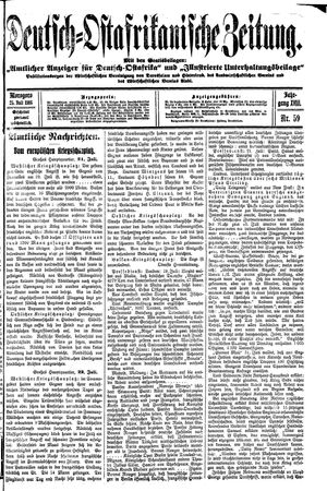 Deutsch-Ostafrikanische Zeitung vom 25.07.1916