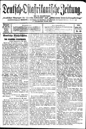 Deutsch-Ostafrikanische Zeitung vom 28.07.1916
