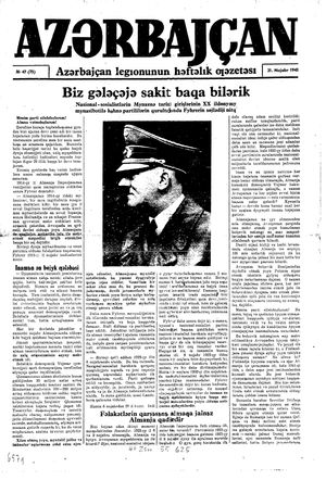 Azärbajçan vom 21.11.1943