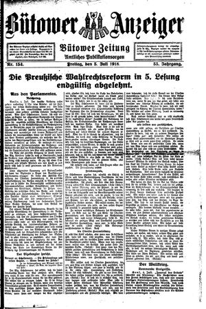 Bütower Anzeiger vom 05.07.1918