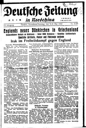 Deutsche Zeitung in Nordchina vom 03.05.1941
