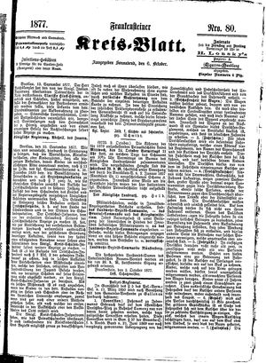Frankensteiner Kreisblatt vom 06.10.1877