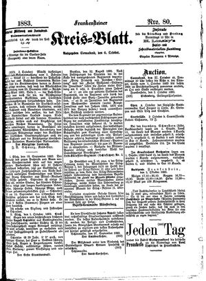 Frankensteiner Kreisblatt vom 06.10.1883