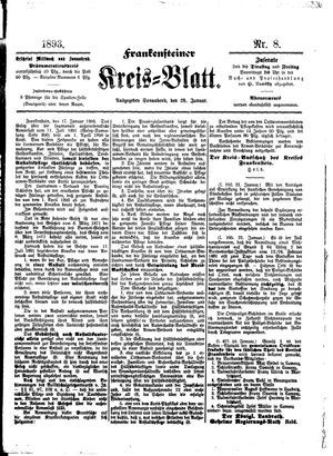 Frankensteiner Kreisblatt vom 28.01.1893