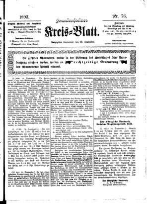 Frankensteiner Kreisblatt vom 23.09.1893