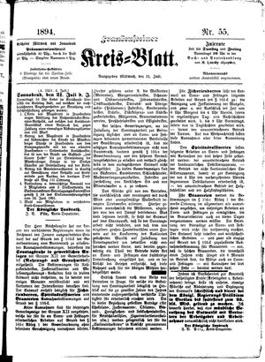 Frankensteiner Kreisblatt vom 11.07.1894