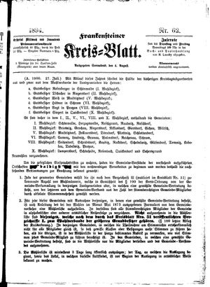 Frankensteiner Kreisblatt vom 04.08.1894