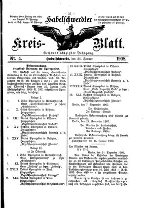 Habelschwerdter Kreisblatt vom 24.01.1908