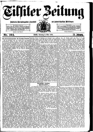 Tilsiter Zeitung vom 06.05.1894