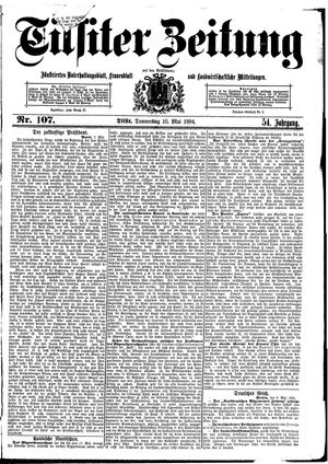 Tilsiter Zeitung on May 10, 1894