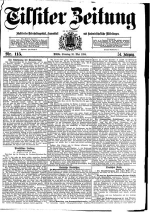 Tilsiter Zeitung on May 20, 1894