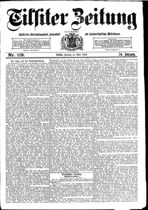 Tilsiter Zeitung vom 25.05.1894