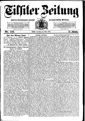 Tilsiter Zeitung vom 29.05.1894