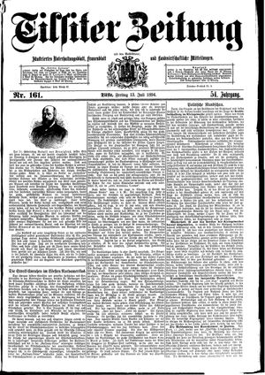 Tilsiter Zeitung vom 13.07.1894